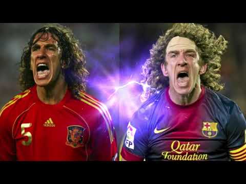 Los 22 goles de Puyol con el Barcelona y España | Puyol all 22 goals