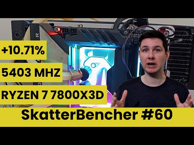 AMD Ryzen 7 7800X3D overclocked to impressive 5.4GHz