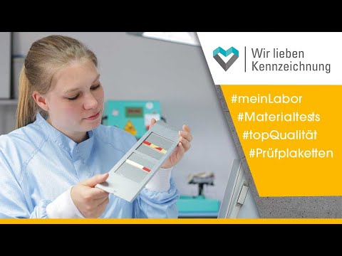 Mein Labor - Prüfplaketten im Test | kroschke.com