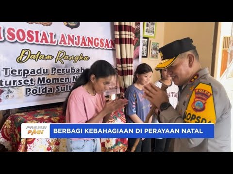 KAPOLDA SULTENG ANJANGSANA KE PANTI ASUHAN &amp; WARAKAWURI BERBAGI KEBAHAGIAAN NATAL