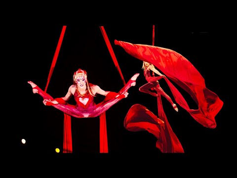 KOOZA by CIRQUE DU SOLEIL [AERIAL SILKS] Full Act by Mizuki Shinagawa 『クーザ』シルク・ドゥ・ソレイユ エアリアルシルク ソロ演技