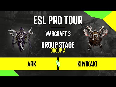WC3 - Ark vs. KiWiKaKi - DreamHack Warcraft 3 Open: Summer 2020 - Group A - NA