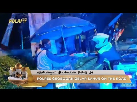 POLRES GROBOGAN GELAR SAHUR ON THE ROAD