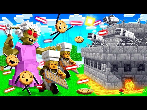 1000 OP Cookies vs Safest Minecraft House