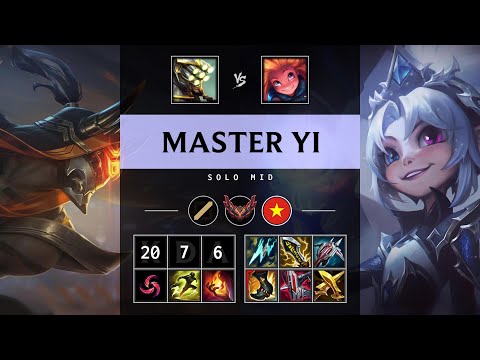Master Yi Mid vs Zoe - VN Grandmaster Patch 25.11