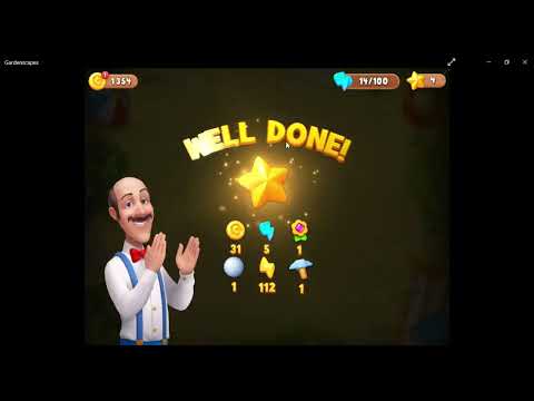 @GardenscapesOfficial  Gameplay level 79 to Level 87