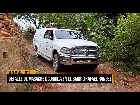 Detalle de masacre ocurrida en el barrio Rafael Rangel