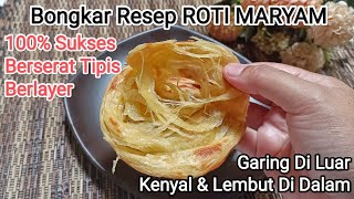 Download lagu BONGKAR RESEP ROTI MARYAM | TIPS ROTI MARYAM FROZEN | 100% ANTI GAGAL BERSERAT TIPIS‼️ mp3 Download lagu BONGKAR RESEP ROTI MARYAM | TIPS ROTI MARYAM FROZEN | 100% ANTI GAGAL BERSERAT TIPIS‼️ mp3
