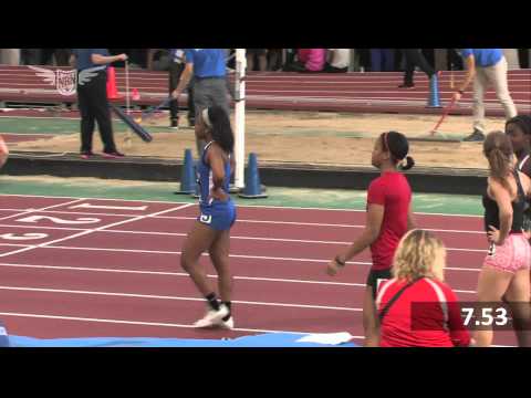 Girls 60m Semi Heat 1 - New Balance Nationals Indoor 2013