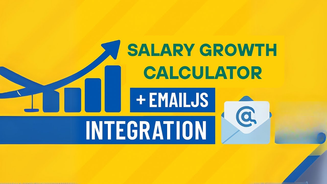 Salary Growth Calculator App + EmailJS Integration | Calculate & Track Salary Growth Easily