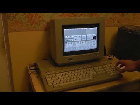 Atari ST AKAI S3000XL Beat mashing