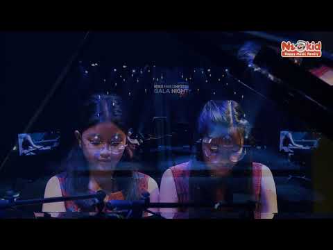 [Neokid Piano Competition 2018] Sekai No Yakusoku | Ánh Dương & Ngân Hà