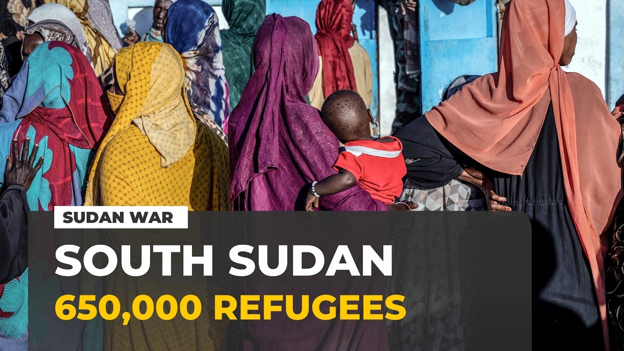 Sudan war drives 650,000 refugees in South Sudan towards hunger crisis