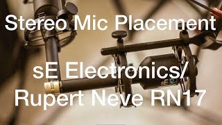 Stereo mic techniques on Taylor acoustic (sE Electronics/Rupert Neve RN17) - Progressive Recording