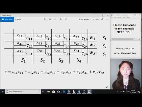 Math Python Series 28 Optimal Transportation