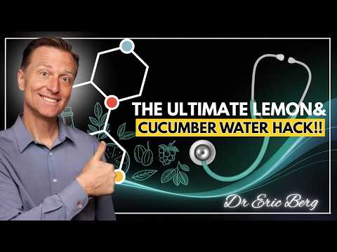 THE ULTIMATE LEMON & CUCUMBER WATER HACK DAILY HEALTH ENERGY FAT-BURN DETOX | DR. ERIC BERG | LISTEN