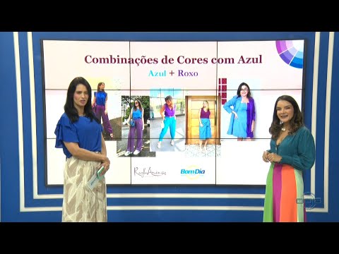 Estilista dá dicas de como montar looks usando cor azul 07 03 2023