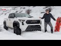New Toyota Tacoma TRD PRO Hits Its Limit In Deep Snow And Ice