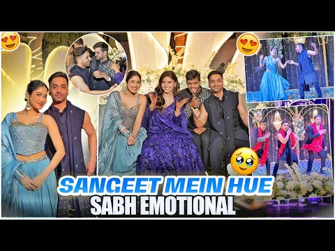 Sangeet me hue sb emotional 
