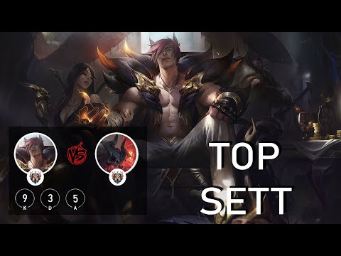 Sett Top Vs Aatrox - VN Dark Challenger - Patch 10.1