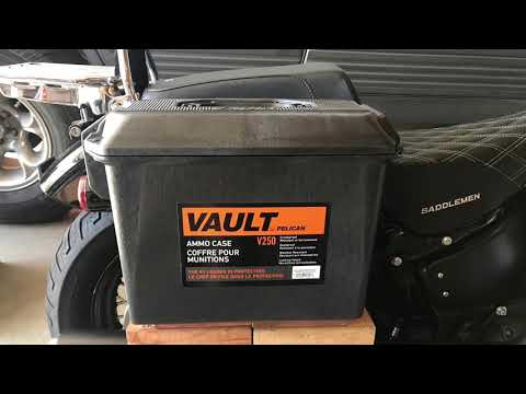 2019 FXBB with Pelican Case V250 for Saddle Bags.