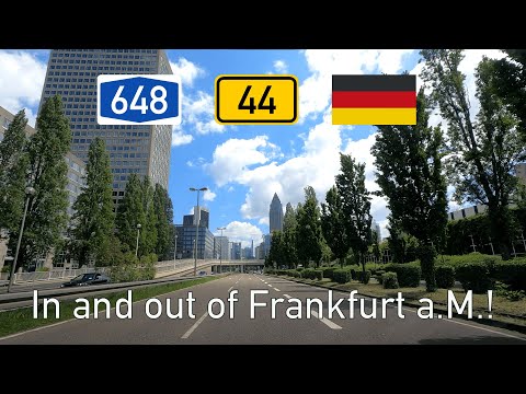 2021-27 A648/B44 In and out of Frankfurt am Main