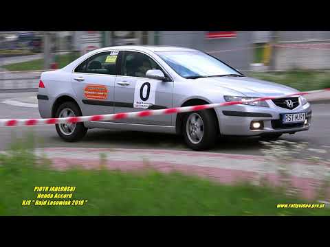 PIOTR JABŁOŃSKI - Honda Accord - KJS " Rajd Lasowiak 2018 "