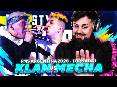 ANALIZANDO CON MECHA SU BATALLA vs KLAN | FMS Argentina 2020 J1