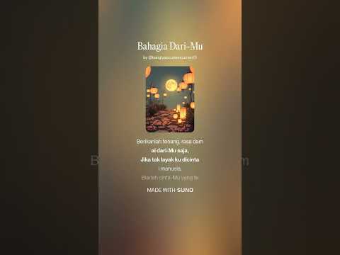 BAHAGIA DARI-MU.   #fyy #fyp  #slowrap #sadsong #BangYan #foryou #musikviral 
