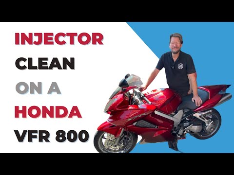 Injector Clean on a Honda VFR 800 Motorbike