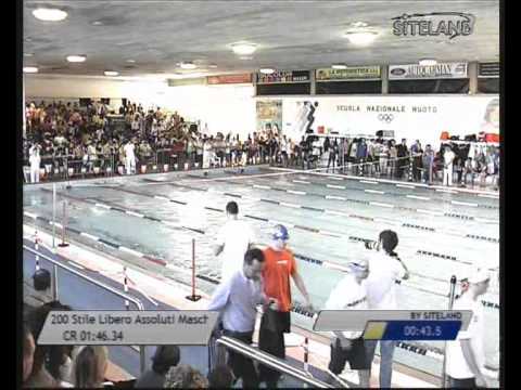 Serie 5 dei 200 Stile Libero  Assoluti Maschi Agonisti - 16 Memorial Chiara Giavi