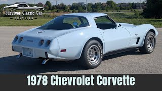 Video Thumbnail for 1978 Chevrolet Corvette Coupe