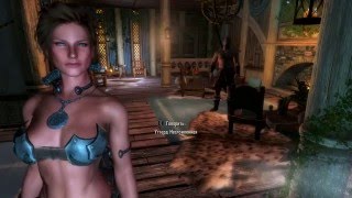 skyrim dress mod: Броня Тсун Tsun Female Armor