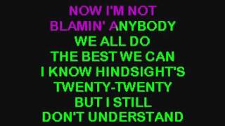 SC3424 01   Larsen, Blaine   How Do You Get That Lonely [karaoke]