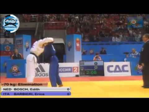 European Judo Championship Chelyabinsk 2012 -70kg BOSCH Edith (NED)-BARBIERI (ITA)