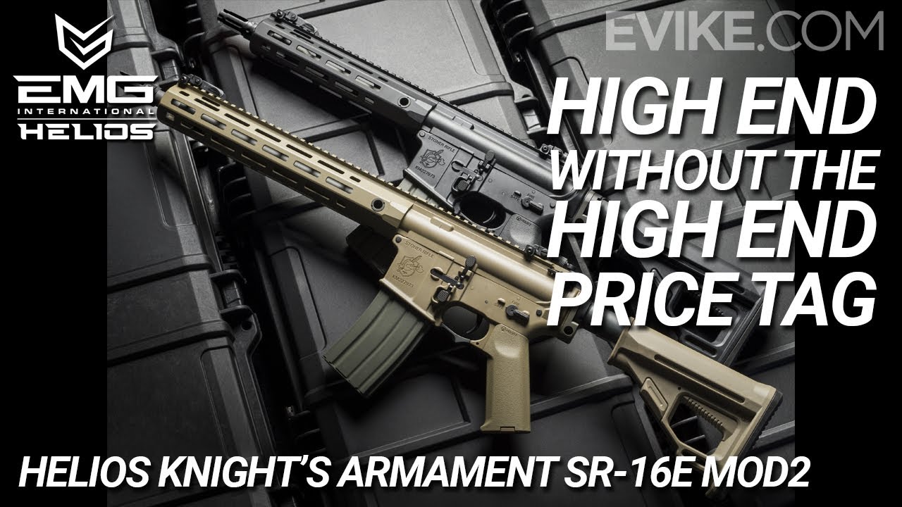 EMG x Knight's Armament Company SR-16E Mod2 MLOK Airsoft AEG Rifle