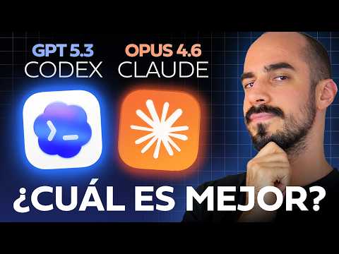¿Mejor IA para PROGRAMAR? Opus 4.6 vs Codex 5.3 vs Codex Spark