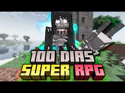SOBREVIVI 100 DIAS SUPER RPG NO MINECRAFT - O FILME