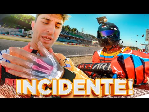 HIGH-SPEED TRACK ACCIDENT! CRAZY GO-KART EXPERIENCE AT 130 KM/H!