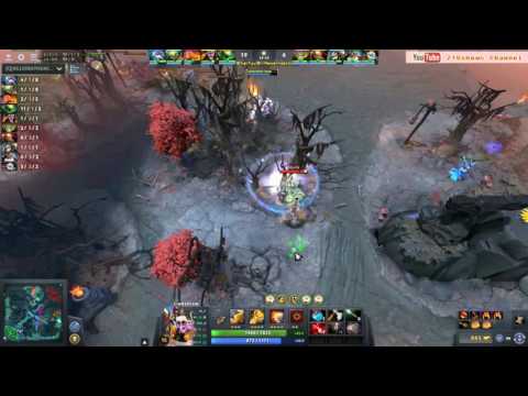 Miracle- Timbersaw - No Mercy! 9.1k vs 4k MMR - Ranked 4,9k Average - Dota 2