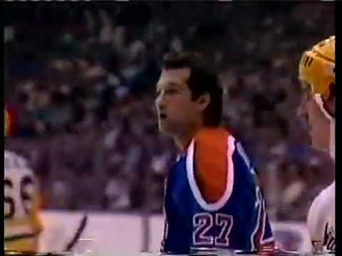 NHL 1985 01 12 85 Edmonton Oilers at Pittsburgh Penguins