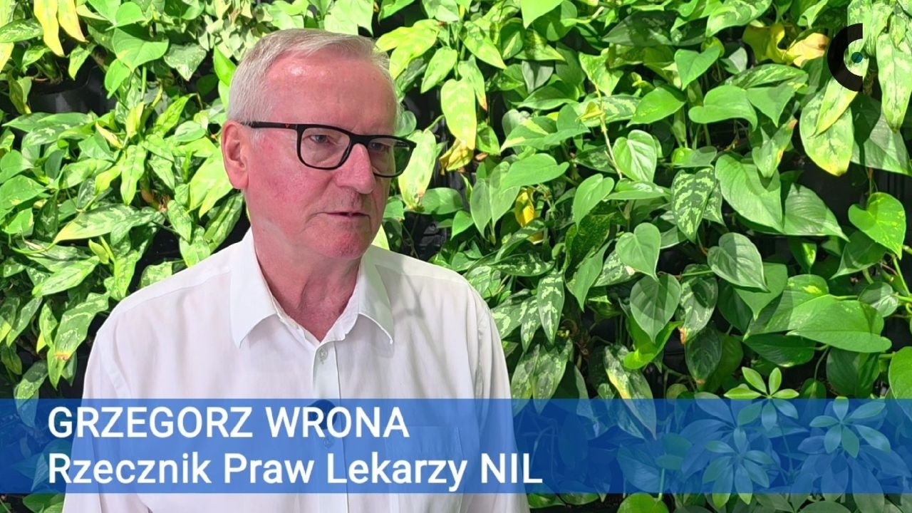 Grzegorz Wrona, Rzecznik Praw Lekarzy NIL o pracach Zespołu do spraw ochrony personelu medycznego