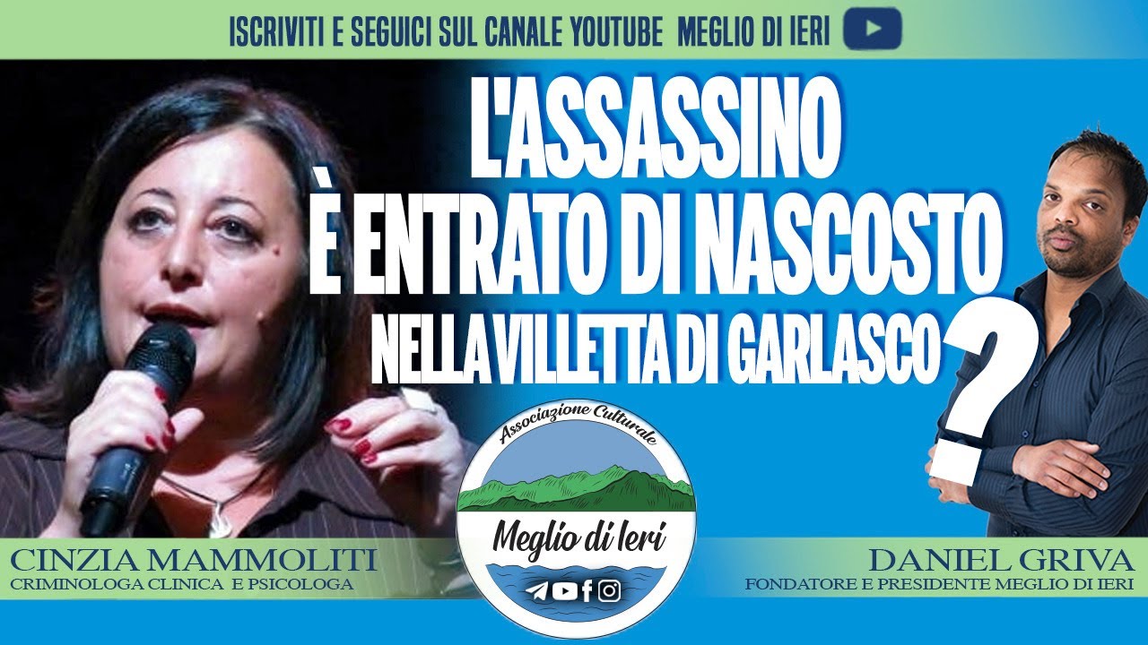 L'assassino è entrato di nascosto nella villetta di Garlasco? - CINZIA MAMMOLITI - Criminologa