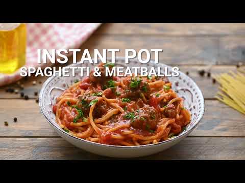 How to Make Instant Pot Spaghetti and Meatballs
