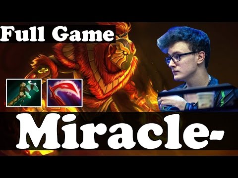 Miracle- 9000 MMR Plays Ember Spirit- FULL GAME - Ranked Match Gameplay - Dota 2
