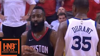 Golden State Warriors vs Houston Rockets 1st Half Highlights / Game 2 / 2018 NBA Playoffs