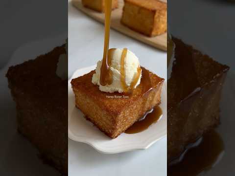 Honey Butter Toast✨🍯🍞🧈 #honey #butter #toast #yummy #recipe #easytomake #dessert #icecream