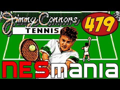 479/714 Jimmy Connors Tennis - NESMania