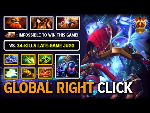 Global Right Click Late-Game Arc Warden With Tier 5 Book of the Dead | Vs. 34-Kills Slash GOD Jugger