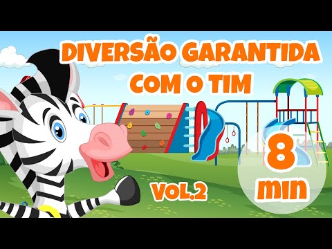 Diversão Garantida com o Tim Vol.2 - Giramille 8 min | Desenho Animado Musical